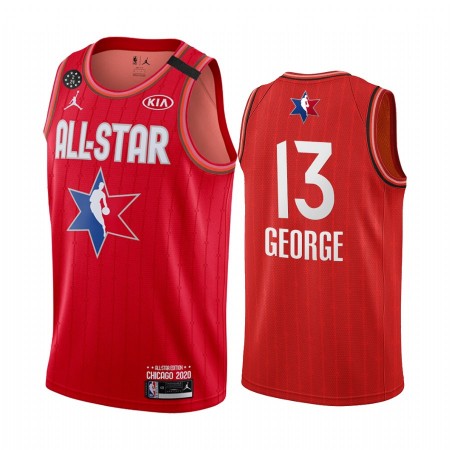 Dres NBA Los Angeles Clippers Paul George 13 2020 All-Star Jordan Brand Crvena Swingman